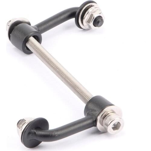 Motorcycle Black Billet 2" Gas Tank Lift Kit for Harley 95-17 Sportster XL 883 1200 Iron Nightster 48 72 Model