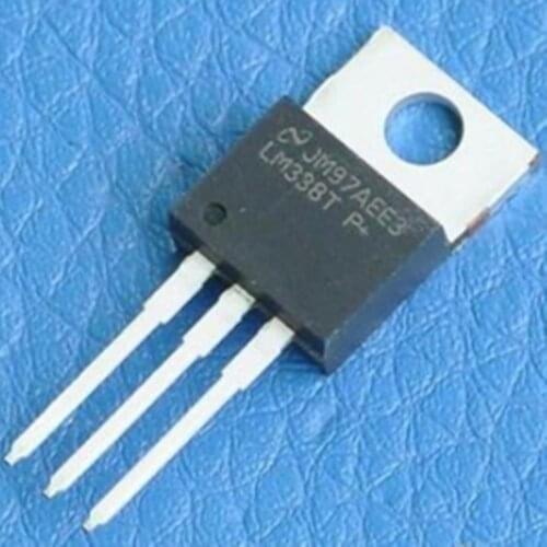 10pcs LM338T LM338 Voltage Regulator 5A 1.2V To 32V Output is short circuit protected TO-220