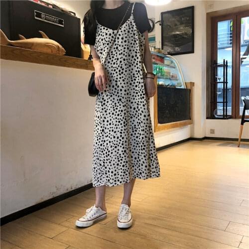 Retro French Floral Print Dress Summer V-Neck Spaghetti Strap Mid Dress Bohemian Dress for Women Plus Size Party Dresses