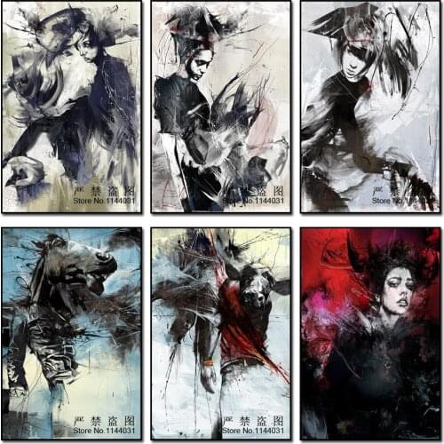 DIY Diamond Embroidery Illustration Needlework Diy Diamond Painting Cross Stitch Pasted Painting Fashion Home Decoration Skeleto