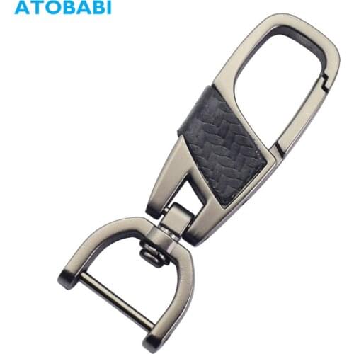 Universal High Quality Car Key Ring Zinc Alloy Keychain Key Chain For Toyota VW Ford Honda Opel Nissan As Gift For Women and Men