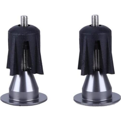 1pair Bike Bicycle Grip Handle Bar End Cap End Plugs Aluminium Alloy MTB Handlebar Grips Plugs Caps for Bike Handlebar Accessory