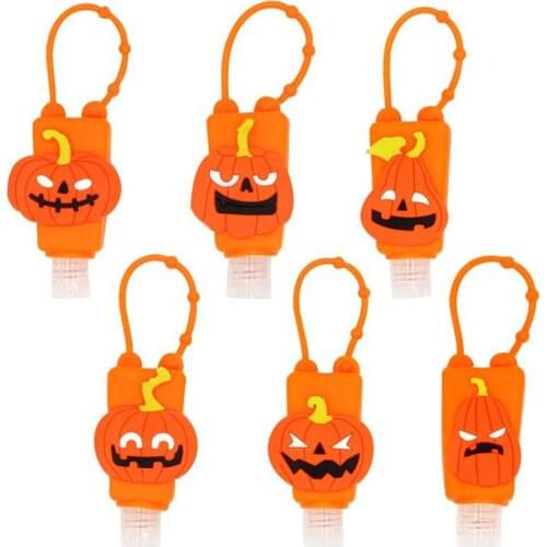 1PC Cartoon Mini Hand Sanitizer Split Bottles Travel Portable Hand Gel Holder Split Bottles Random Color