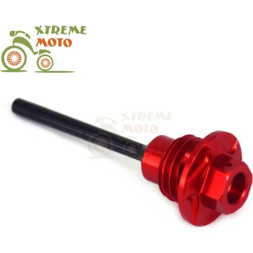 CNC Red Oil Dipstick Dip stick Engine Plugs Oil Filler Plugs For Honda CRF450R 09-16 09 10 11 12 13 14 15 16