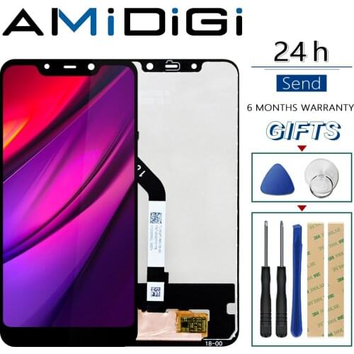For XiaoMi Pocophone F1 LCD Display+Touch Screen Assembly with Frame Repair Parts With Tools +Adhesive For XiaoMi Pocophone F1