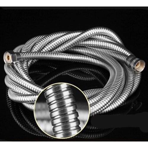 Shower Hose Pipes Fitting Bathroom Accessories Shower Water Pipe For Bath Stainless Steel Showerhead hose
