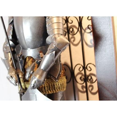 European antique armor wall hangings / medieval decorative / Hotel Restaurant Decorations