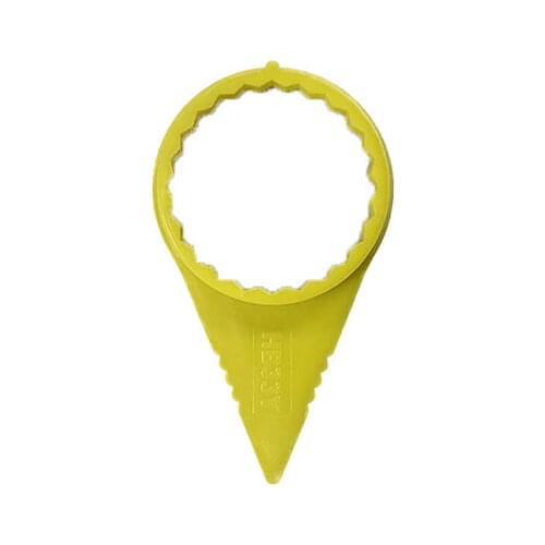 Loose Wheel Nut Indicator PE Material SW33Y For 33mm Nut 10pcs