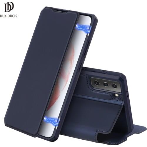 For Samsung Galaxy S20 S20 Ultra S20 Plus S20 FE S20 Lite Case DUX DUCIS Skin X Series Luxury Leather Wallet Flip Cover on Stand