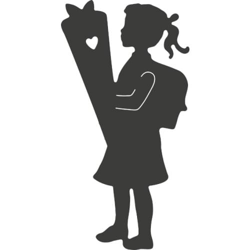 Metal Cutting Dies Girl Cut Dies For Scrapbooking Craft Embossing DIY Making Stencil Template