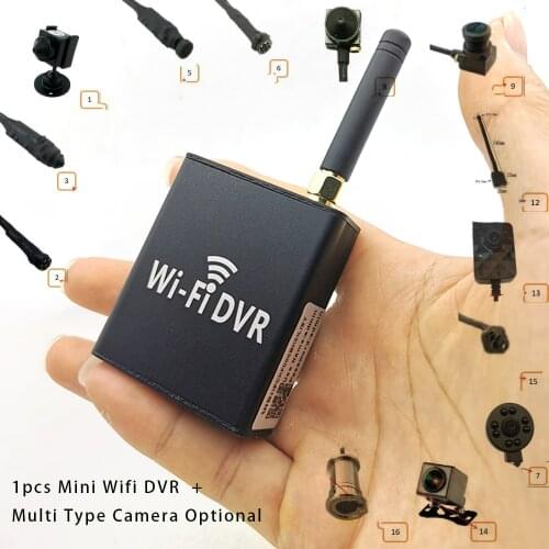 1pcs Mini Wifi DVR Plus Multi Type Camera 1CH 1080P Onvif Wifi Recorder 2MP 1MP Mini Camera Video Surveillance Recorder AHD DVR