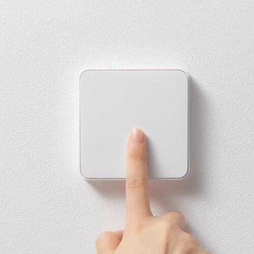 New Xiaomi Mijia Smart Wall Switch Live Line Version Wall Switch OTA Upgrade Smart Linkage works with mihome App
