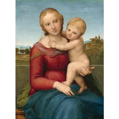 Wholesale oil painting # GOOD ART >HOME Church Religious ART Raffaello Raphael the Madonna and Child PRINT PAINTING