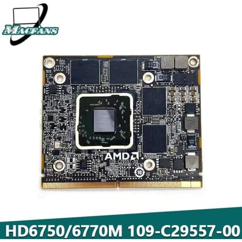 Tested HD6750M HD6770M Suitable for iMac 21" A1311 27" A1312 512MB Video Graphics Processing Card 109-C29557-00 2010 2011