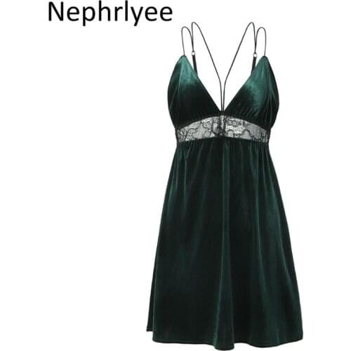 Sexy Backless Lace Womens Nighgown Sleepwear Slips Strap Nightdress V Neck Chemise Lace Lingerie Underwear pijama mujer