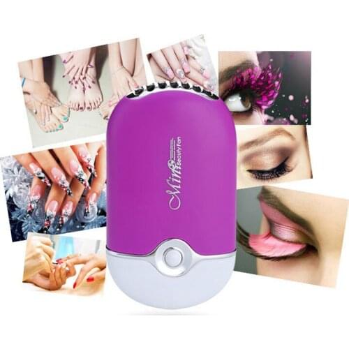 Mini Eyelash Dryer Portable USB Fan Glue Fast Dry Air Condition Blower Glue Grafted Eyelashes Dedicated Makeup Tools Accessories