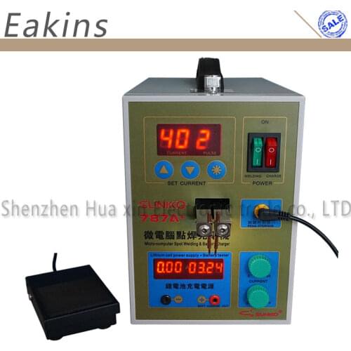 SUNKKO 787A+ Microcomputer Spot Welding Battery Charger 18650 Battery Spot Welder