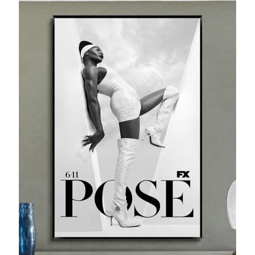 W328 Pose - FX TV Show Series Film Trend Beautiful Fashion Silk Fabric Wall Poster Art Decor Sticker Bright