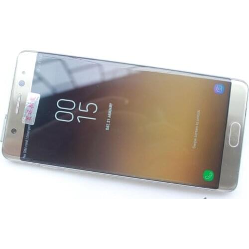 LCD + Touch Screen Digitizer + Frame For Samsung Galaxy Note 7 Note FE N930 N930F N935