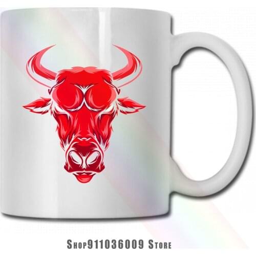 Bull Head 1 mug cup tazas