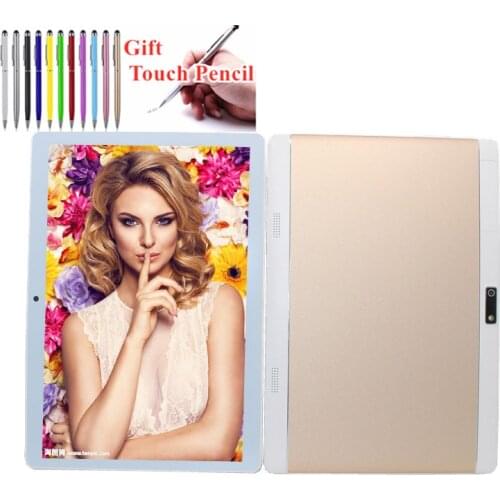 2020 NEW 10.1 Inch Ips 4G LTE Tablet PC Android 6.0 Phone Call mtk6735 1GB/16GB 4200mAh Quad Core GPS G-Sensor Bluetooth FM Wifi