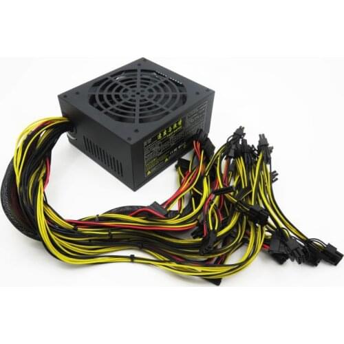 Video card GPU card mining power 12V150A1800W ATX mining switch power supply