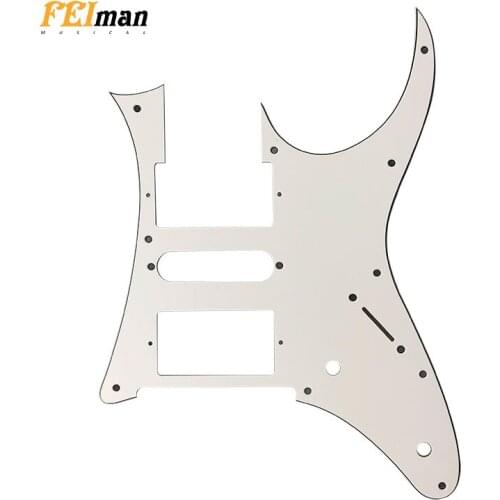 Pleroo Guitar parts pickguards suit for Japan MIJ Ibanez RG 750 Guitar best quality Pick guard Music Replacement Accessory