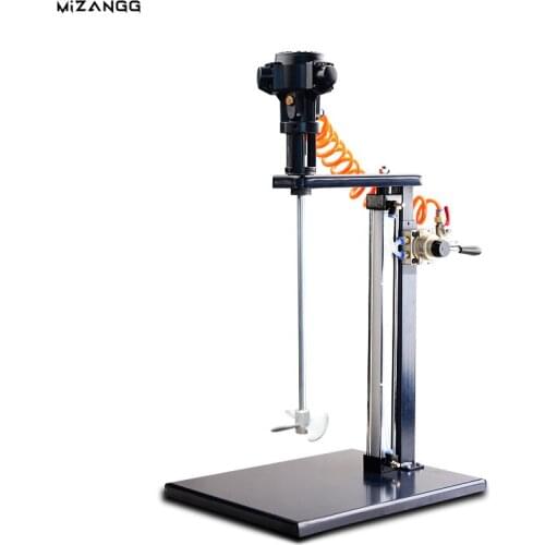 Pneumatic Paint Mixer Automatic Lifting Air Agitator 5 Gallons 20L Blender Stirrer Ink Glue Mixing Machine