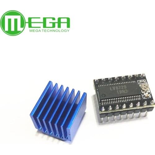 10set LV8729 Stepper Motor Driver 4-layer Substrate Ultra Quiet Driver Support 6V-36V Full Microstep Driver Controll