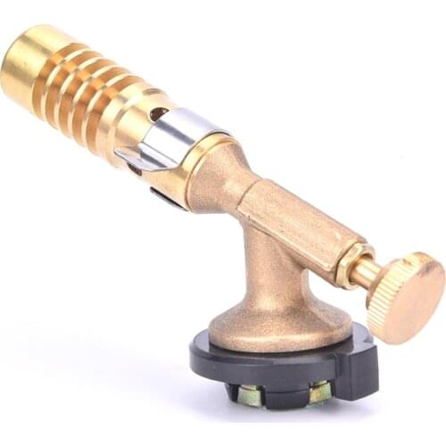 1PC Gas Burner Flame Gun Gas Pistol Butane Torch Welding Torch Gas-Burner Lighter Heating Welding For Outdoor Camping Tool