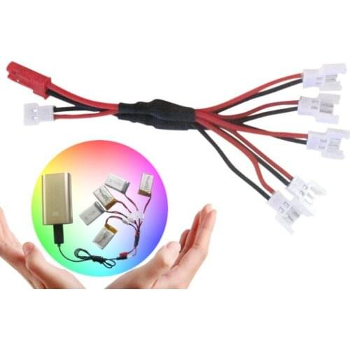 JST XH 511005 Plug 5 in 2 Female Male Charger Cable RC Helicopter Quadcopter Model Spare Parts Accessories