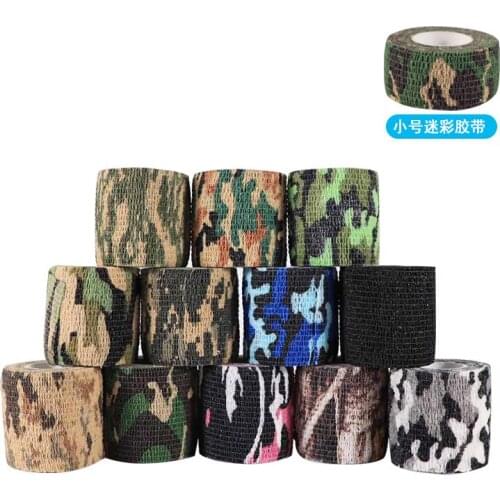 （Buy one get one free）2020 New 1 Roll Men Army Adhesive Camouflage Tape Stealth Wrap Outdoor Hunting Dropshipping