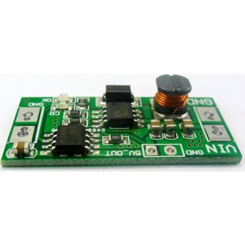 DD05CRTA 2 in 1 Boost Charger Module & DC DC Step Up Converter DC 2.5V 3V 3.3V 3.7V to 4.2V 5V Charging board DD05CRTA