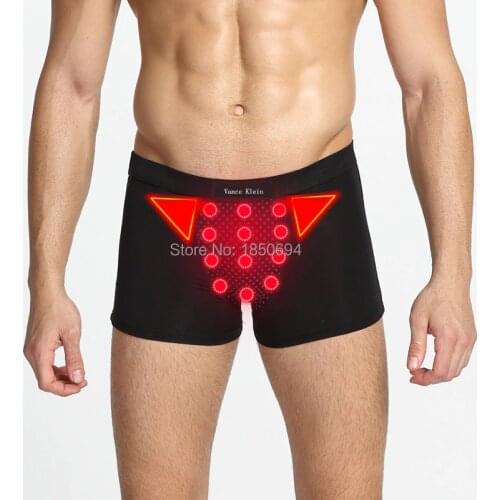 Tourmaline Prostate Magnetic Therapy Penis Enlargement Underpants Male Sexy Underwear Men Briefs Health Care L-XXXL
