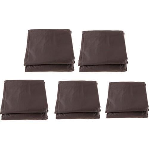 Oxford Billiard Pool Dust-proof SnookerTable Cover Pool Table Cloth Protection Snooker Billiard Accessories 5 Sizes Brown