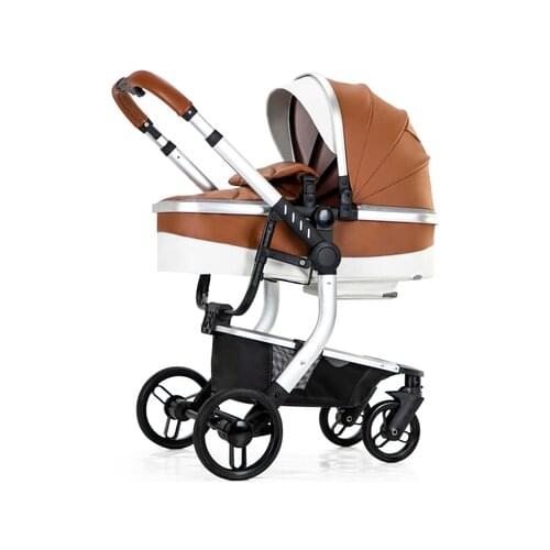 High landscape luxury stroller can sit two-way four-wheel shock absorber light folding baby stroller