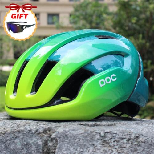 POC Aero Bike Helmet MTB Road bike Cycling Bicycle Sports Safety Helmet Riding Mens Women Racing In-Mold Time-Trial Helmet Casco