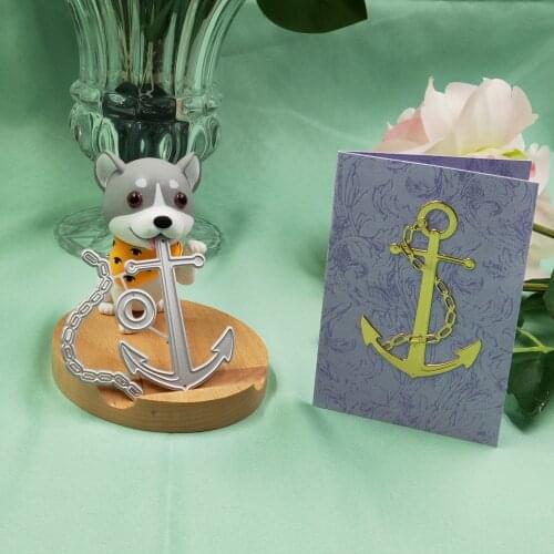 Anchor metal cutting die 2019 new DIY scrapbook, used for greeting card, envelope paper card decoration embossing process die