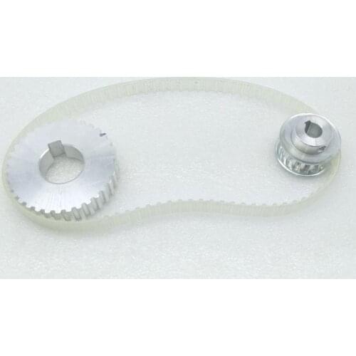 New Aluminum alloy synchronous gear S/N C1-022 Timing Pulley Motor belt gear drive wheel for SIEG Lathe C1