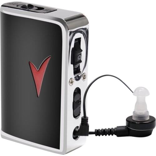 V99 MP3 Hearing Aid Rechargeable Ear Sound Amplifier for Elderly Cassette Hearing Aids China Adjustable Tone Digital Aid Ear