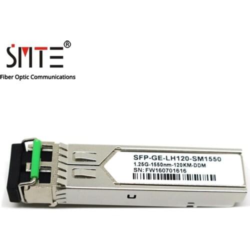 Compatible with HW H3C SFP-GE-LH120-SM1550 120KM-1550NM-1.25G Optical Fiber Transceiver