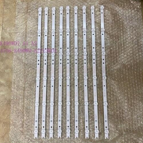 90pcs/lot LED backlight bar for DEXP F49B7000T 49PUF6050 49PFL3445 PH49PFG5001/78 49PUF6050 K490WD7 A1 A2 4708-K490WD-A2213K01