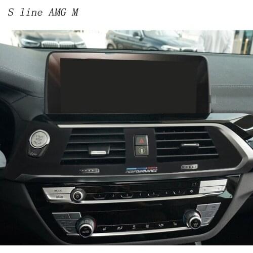 Suede Car Wrapping ABS For BMW G01 G02 G08 Sticker Car Air outlet Conditioning Keyhole Warning Light Trim X3 X4 Auto Accessories