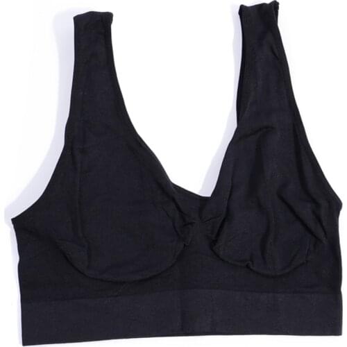 3Pcs/set Sports Vest Bra For Women Seamless Yoga Gym Fitness Single Layer Sexy Breathable Small Vest Bra S-3XL Size