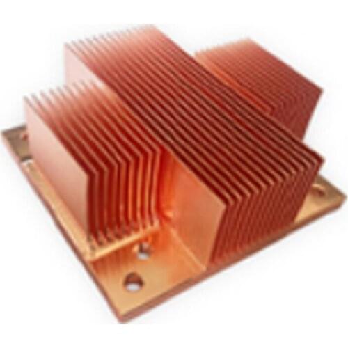 1pcs Laser Copper Heat Sink Graphics Card Memory TEC Cooling Plate 50mm Length 50mm Width 20mm Height