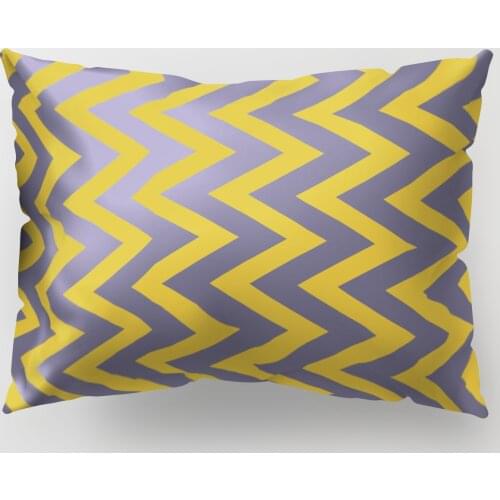 30x50cm Nordic Modern Minimalist Yellow Pillowcase Black Geometric Portrait Car Sofa Cushion Decoration Home Accessories