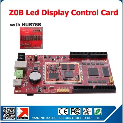 320*512pixel Z0B led display control card full color video display controller china manufacturer Kaler led display controller
