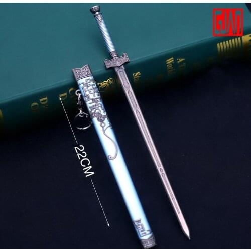 Alloy Sword Toy Film and Television Peripherals Chen Qingling Tv Theater Version Dust-proof Sword Weapon Alloy Weapon
