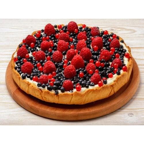 Diy Diamond Painting Cake Strawberry Blueberry Simple Handmade Diamond Round Diamond Square Diamond Home Decoration