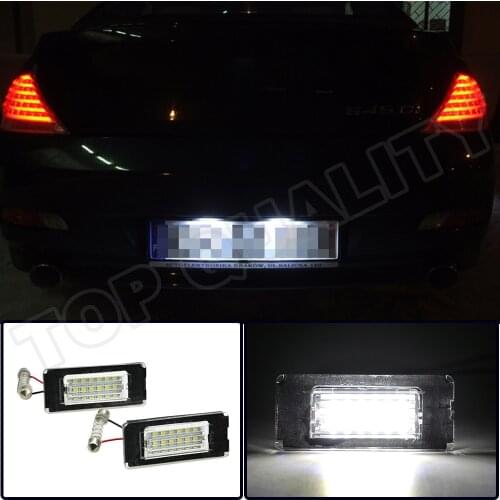 For R56 2007-2013 R57 2009- R58 R59 2011- Mini Cooper OEM#51132756227 Canbus High Power LED License Number Plate Lamp